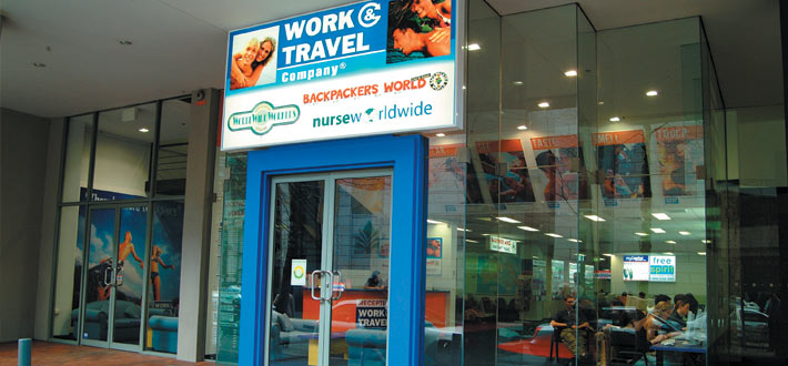 Australia Work Travel Office Outside